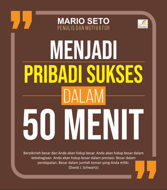 Menjadi pribadi sukses dalam 50 menit
